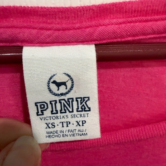 Women's Pink Top Victoria Secrets size XS - Picture 2 of 7